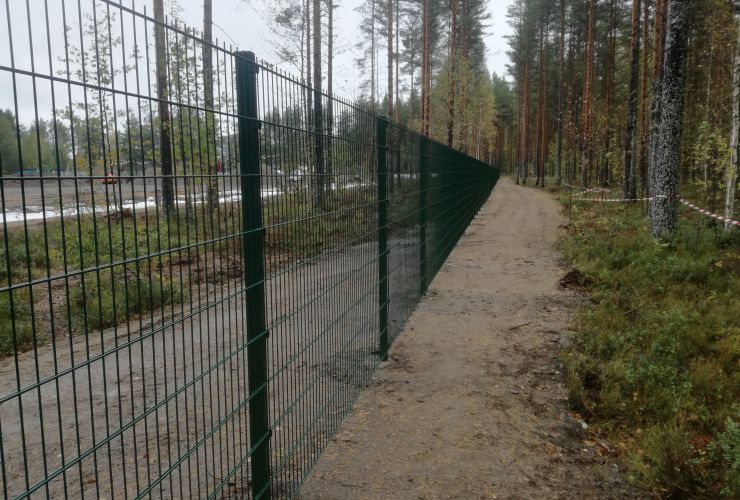Rantakylän liikuntahalli aluesuojaus